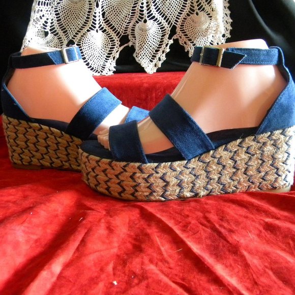 Nalho suede platform espadrilles 7 - Picture 3 of 8